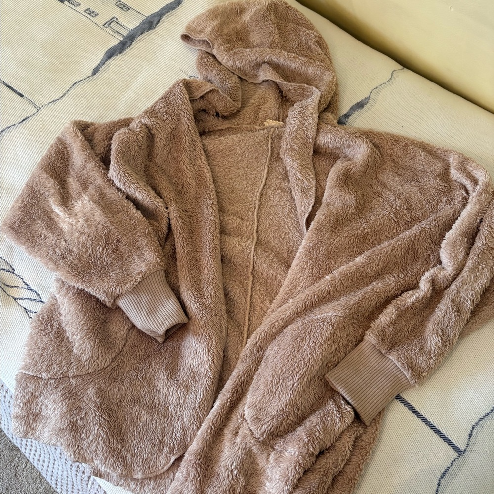 Fluffy hoodie